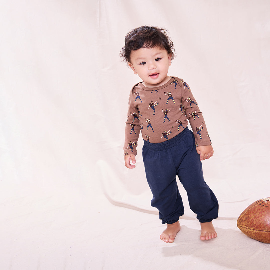 Baby Bubble Pant - Purple