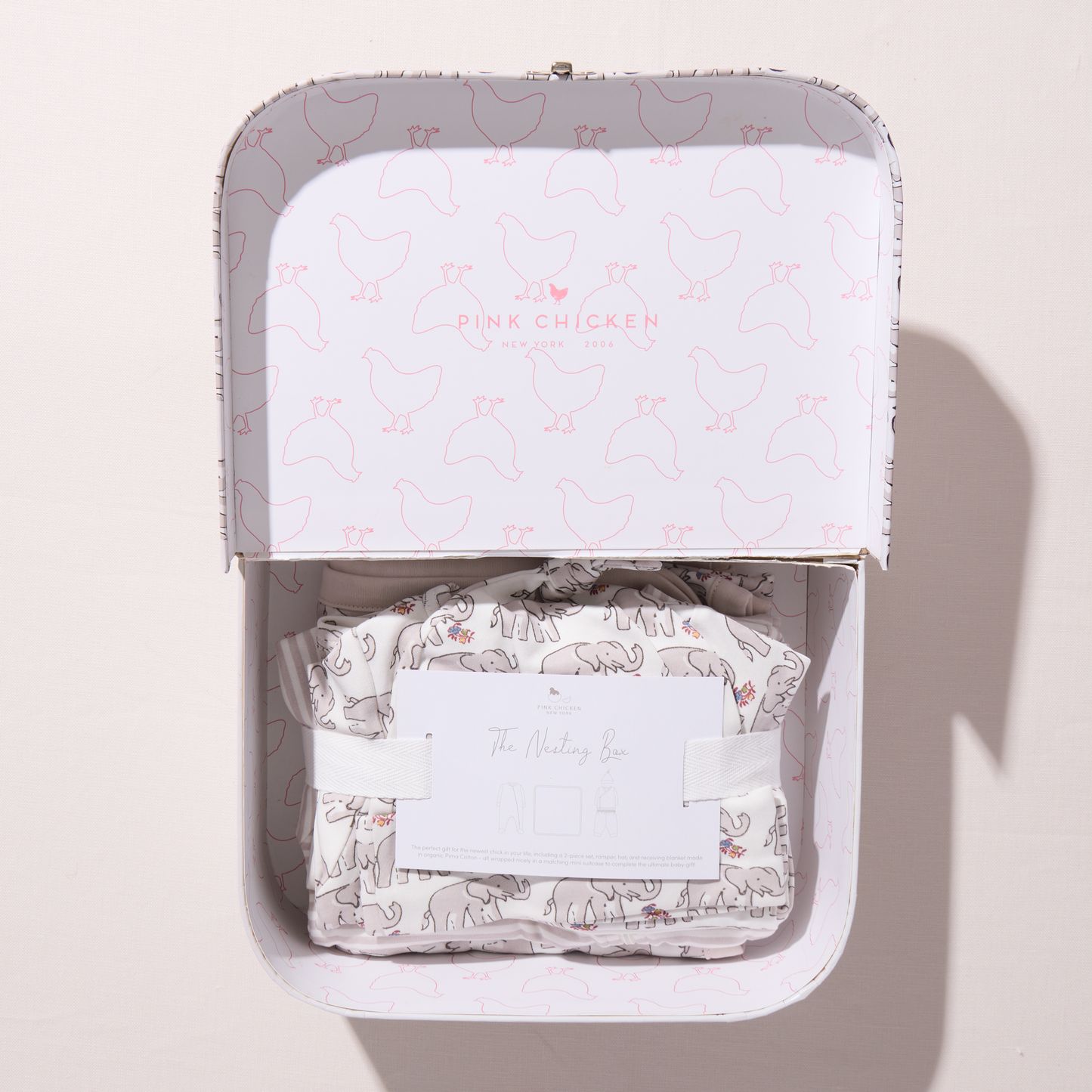 Nesting Box Baby Take Home Set - Baby Elephant