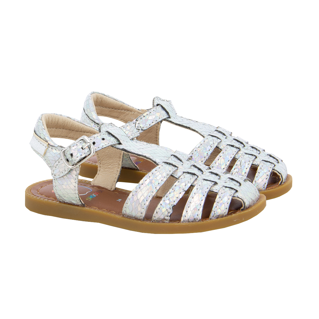 Solar Sandals - Silver