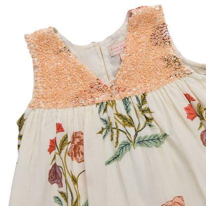 Girls Courtney Dress - Rosewick Poppy
