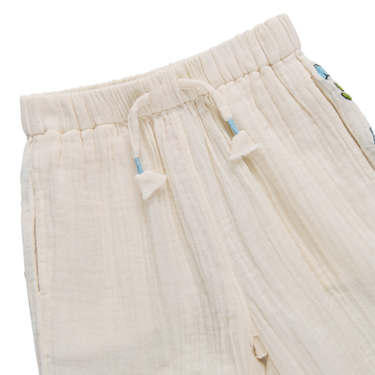 Girls Kiran Pant - Antique White