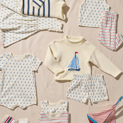 Sandbox Short - Sailboats
