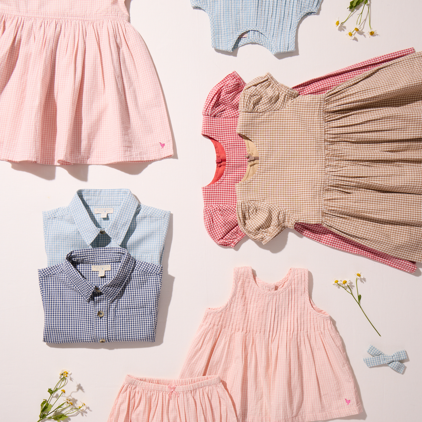 Baby Girls Jaipur 2-Piece Set - Pink Gingham