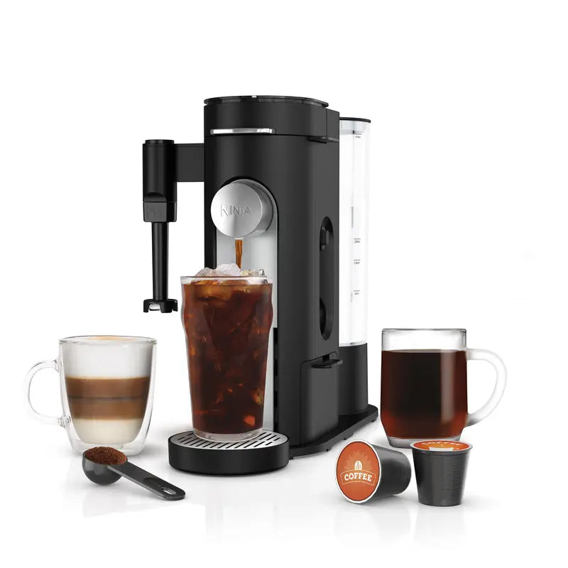 7-in-1 Coffee Maker With Built-In Milk Frother | K-Cup Compatible