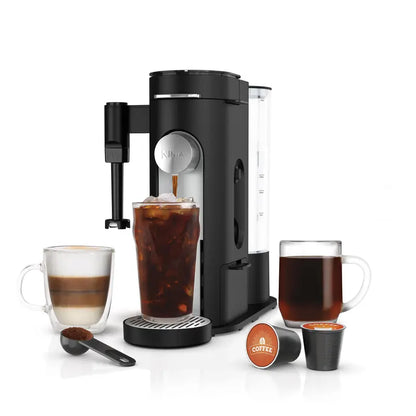 7-in-1 Coffee Maker With Built-In Milk Frother | K-Cup Compatible
