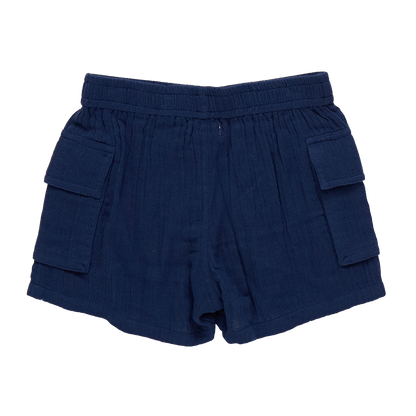 Baby Boys Pull On Short - Navy