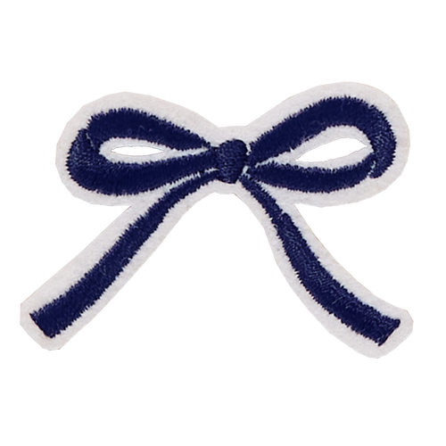 Coop Patches - Navy Bow