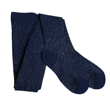 Sparkle Tights - Navy