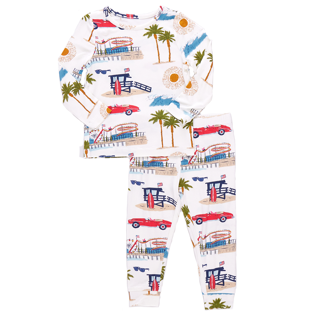 Kids Bamboo PJ Set - LA