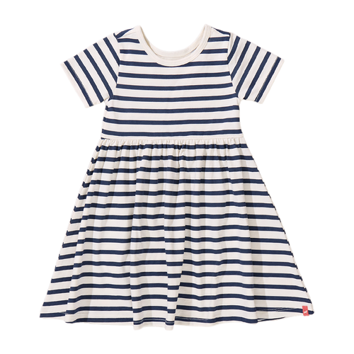 Sunny Dress - Navy Stripe